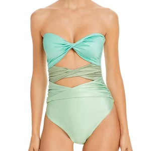 Baobab Twist Front One Piece Swimsuit