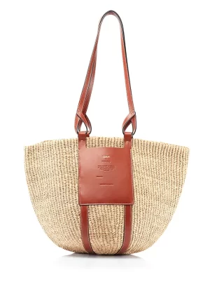 Chloé Chloé x Mifuko Large Basket Tote