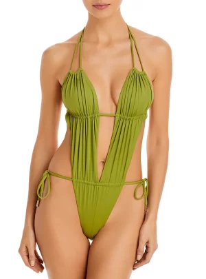 Cult Gaia Katrice Strappy One Piece Swimsuit