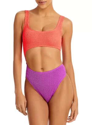 bond-eye Maya Crinkle One Piece Swimsuit