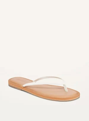 Faux-Leather Capri Sandals for Women