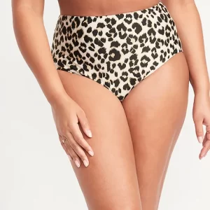 High-Waisted Swim Bottoms for Women